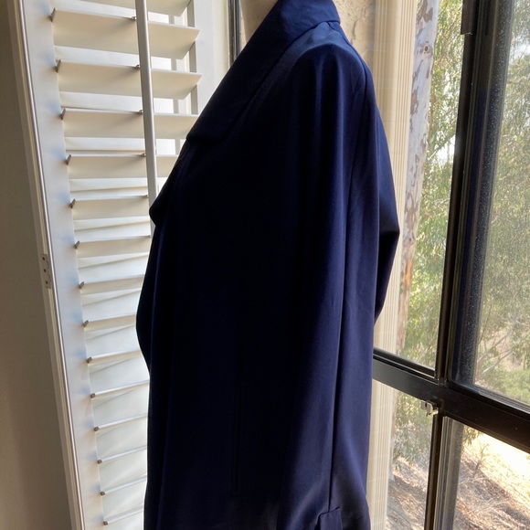 Free People Navy Duster Jacket Large - Picture 4 of 10